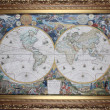 One of the most iconic french wall maps of the world