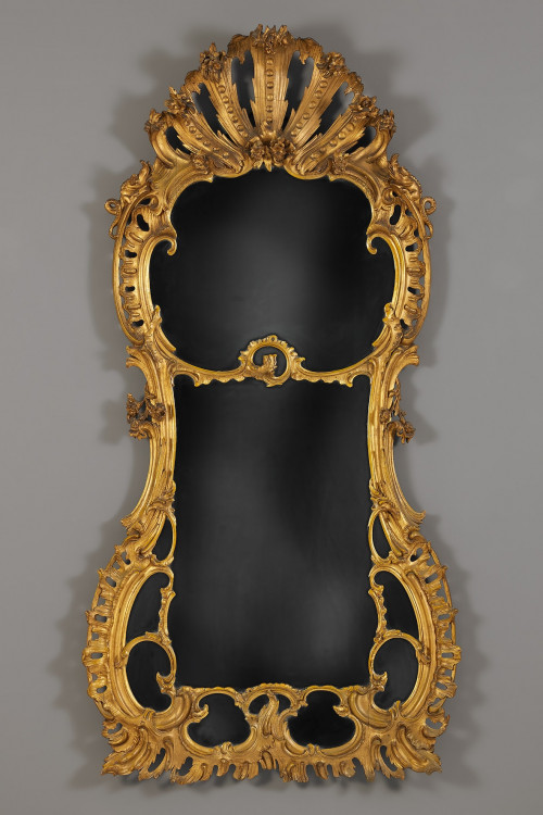 Een Hollandse Louis XV Spiegel