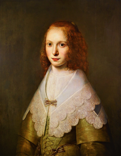 Portret van een Jonge Vrouw
