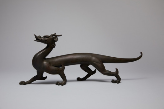 Bronze dragon by Hori Joshin  (1906-1993)