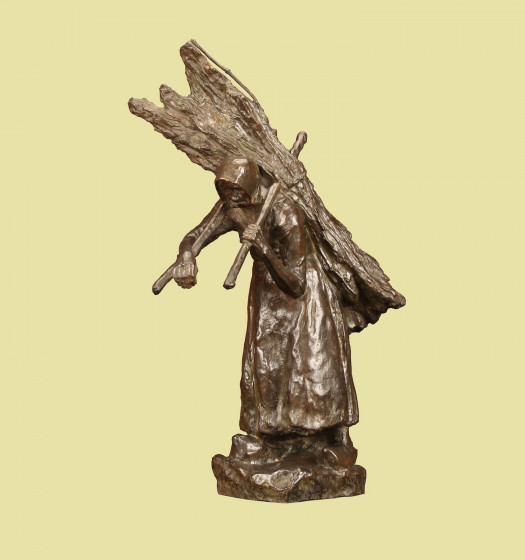A beautiful bronze sculpture